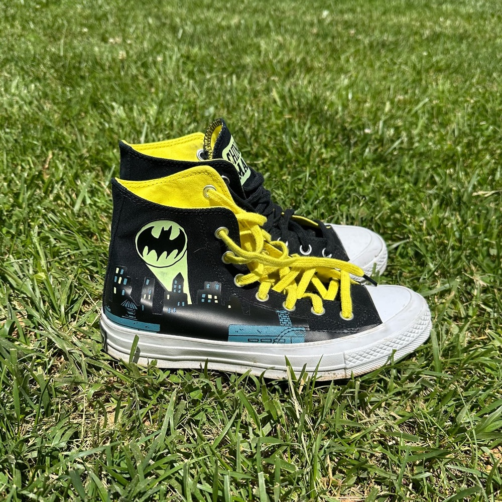 Batman High-Top Platform Converse